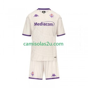 Camisolas de futebol ACF Fiorentina Criança Equipamento Alternativa 2025/26 Manga Curta